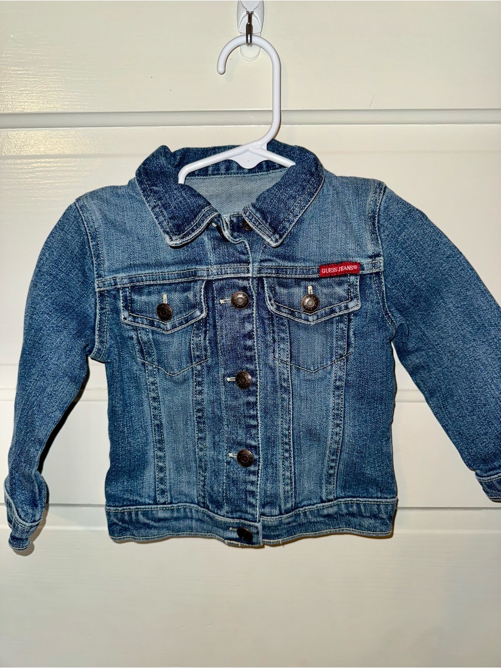 GUESS Toddler 2T Classic Blue Denim Jacket